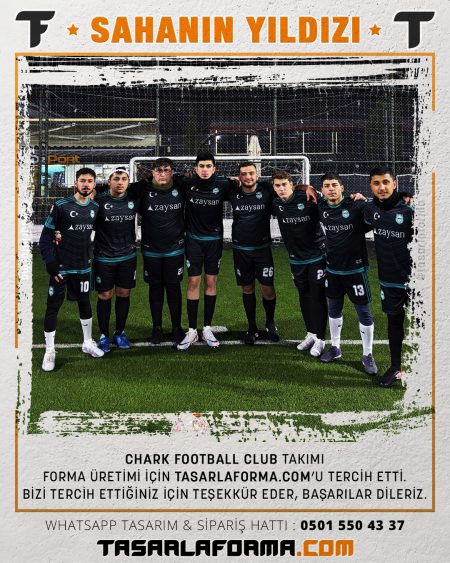 CHARK FOOTBALL CLUB TASARLAFORMA.COM'u tercih etti.