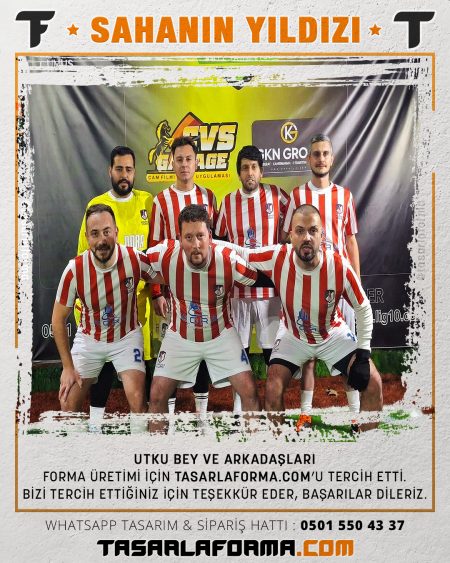 HALI SAHA LİGİ TURNUVASI TAKIMI TASARLAFORMA.COM'u tercih etti.