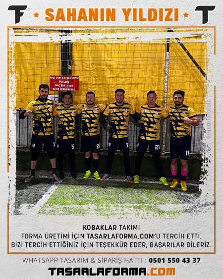 KOBAKLAR SPOR KULÜBÜ TASARLAFORMA.COM'u tercih etti.