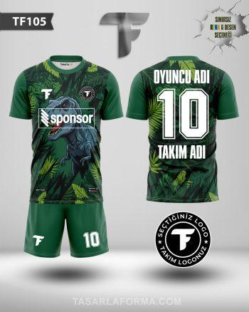 Ejderhalı Yeşil İsimli Forma Yaptırma TF105